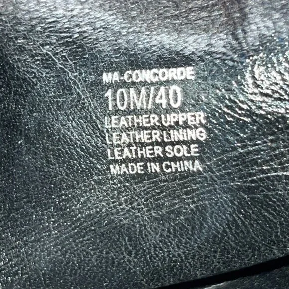 BCBGMAXAZRIA RUNWAY CONCORDE STAMPEDE OVER THE KNEE BLACK LEATHER BOOTS HTF 10M - Picture 16 of 16